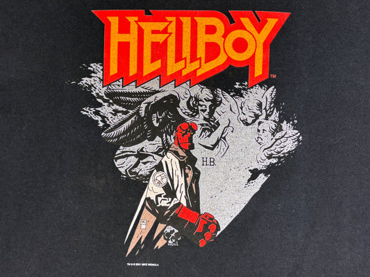 Hellboy Comic Book Graphitti T-Shirt