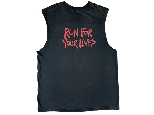 Iron Maiden 'Run To The Hills' Sleeveless T-Shirt