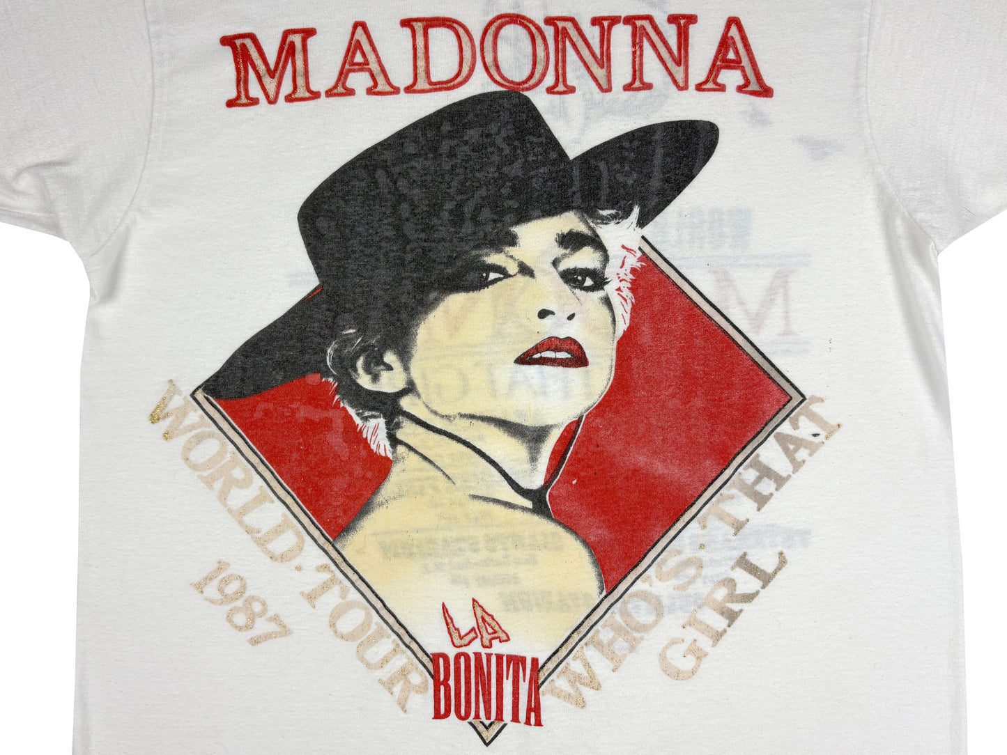 Madonna 'Who's That Girl' Tour La Bonita T-Shirt