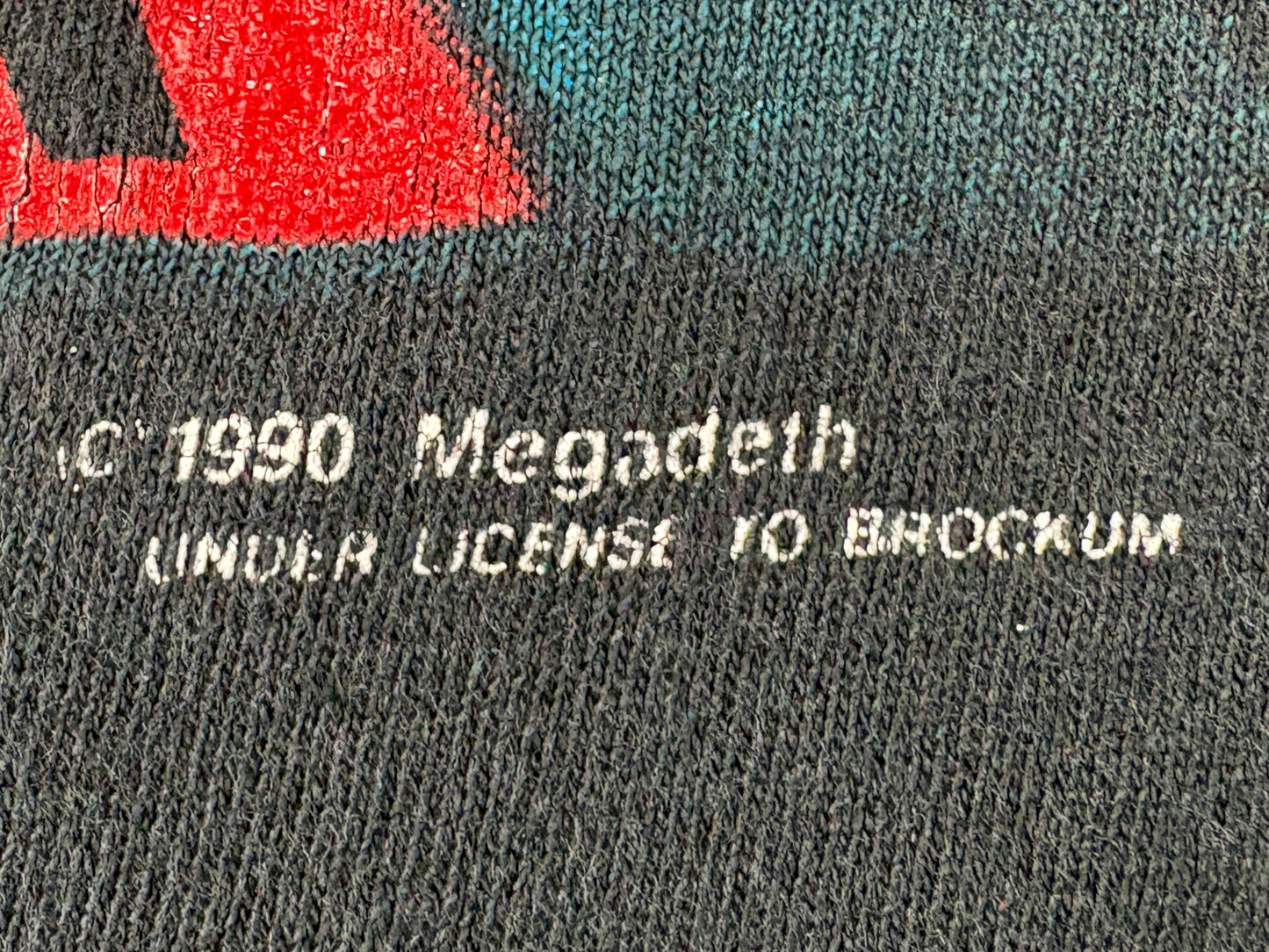 Megadeth 1990 Tour T-Shirt