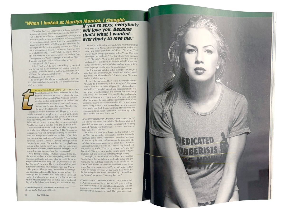 Traci Lords Details Magazine May 1995