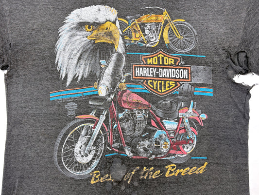 Harley-Davidson Motorcycles Best of the Breed Threadbare T-Shirt
