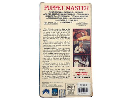 Puppet Master VHS