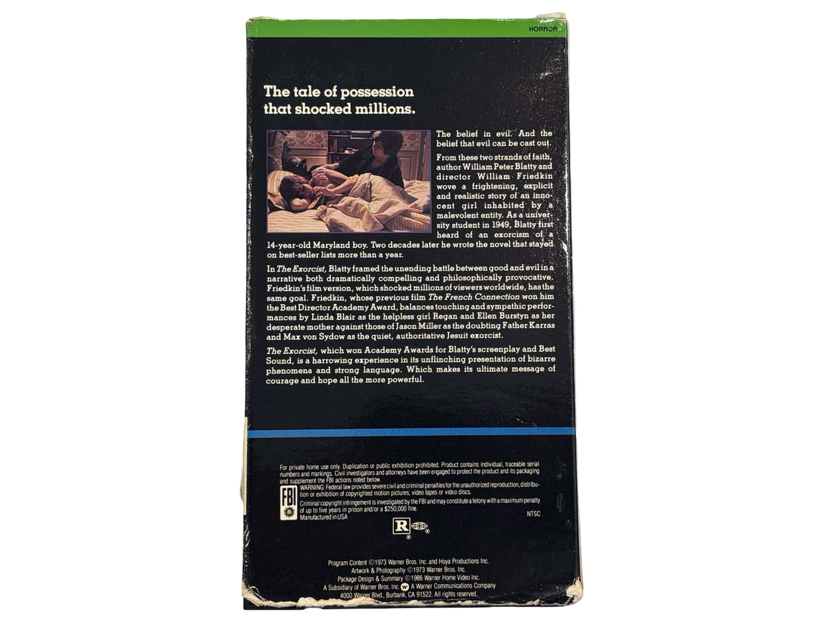 The Exorcist VHS