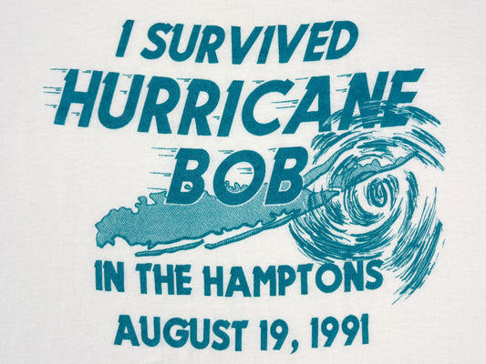 I Survived Hurricane Bob In The Hamptons 1991 T-Shirt