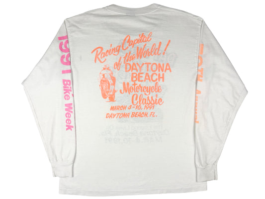 Daytona Beach Bike Week 1991 L/S Shirt