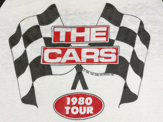 The Cars 1980 Tour Raglan T-Shirt