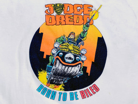 Judge Dredd Born To Be Riled T-Shirt