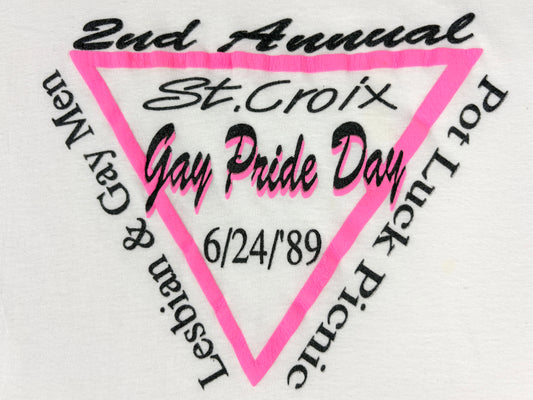 St. Croix Gay Pride Day 1989 T-Shirt