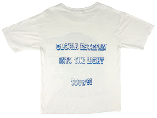 Gloria Estefan 'Into The Light' 1991 Tour T-Shirt