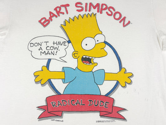 The Simpsons Bart Simpson 'Don't Have A Cow Man' T-Shirt