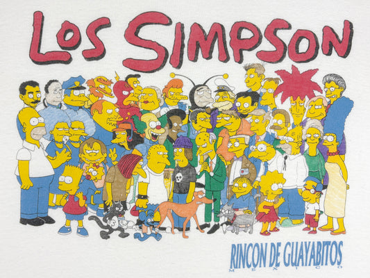 The Simpsons Los Simpson Mexico T-Shirt