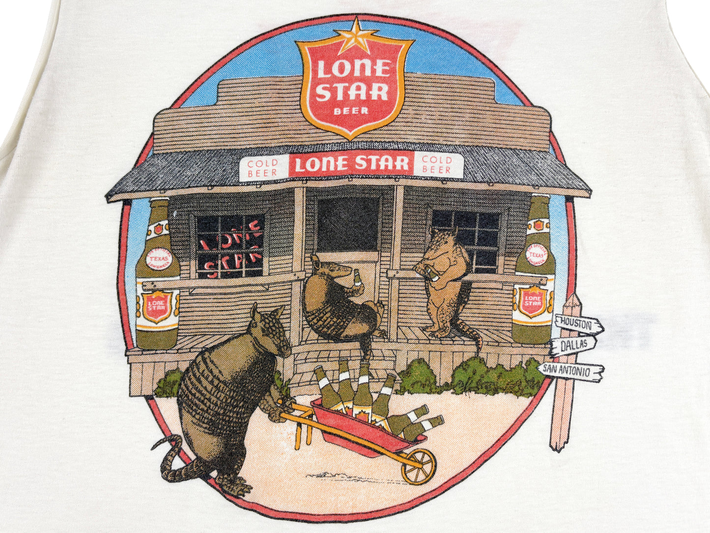 Lone Star Beer Sleeveless T-Shirt