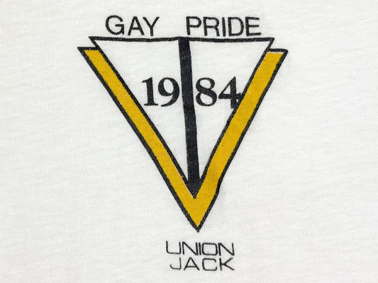 Gay Pride 1984 Union Jack Sleeveless T-Shirt