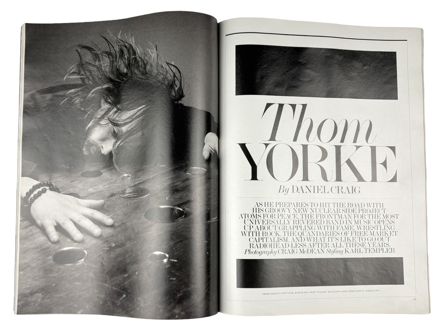 Interview Magazine August 2013 Thom Yorke