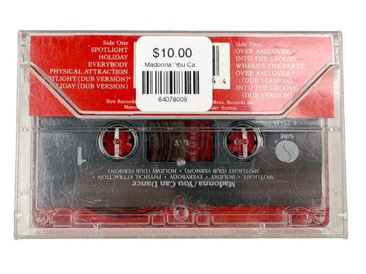 Madonna 'You Can Dance' Cassette Tape