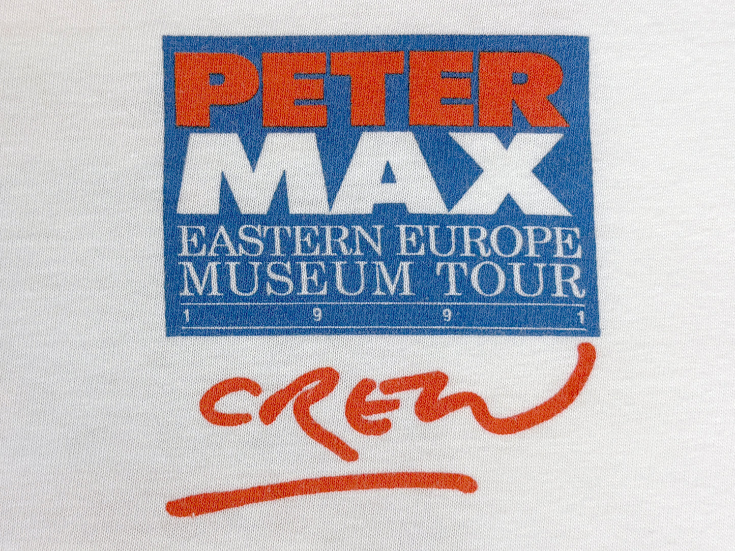 Peter Max Retrospective Crew T-Shirt