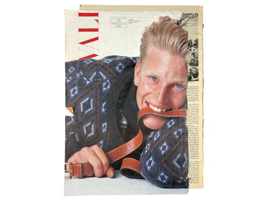 Interview Magazine July 1987 Pee Wee Herman