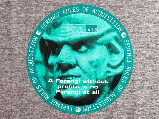 Star Trek Quark 'Rules of Acquisition' T-Shirt