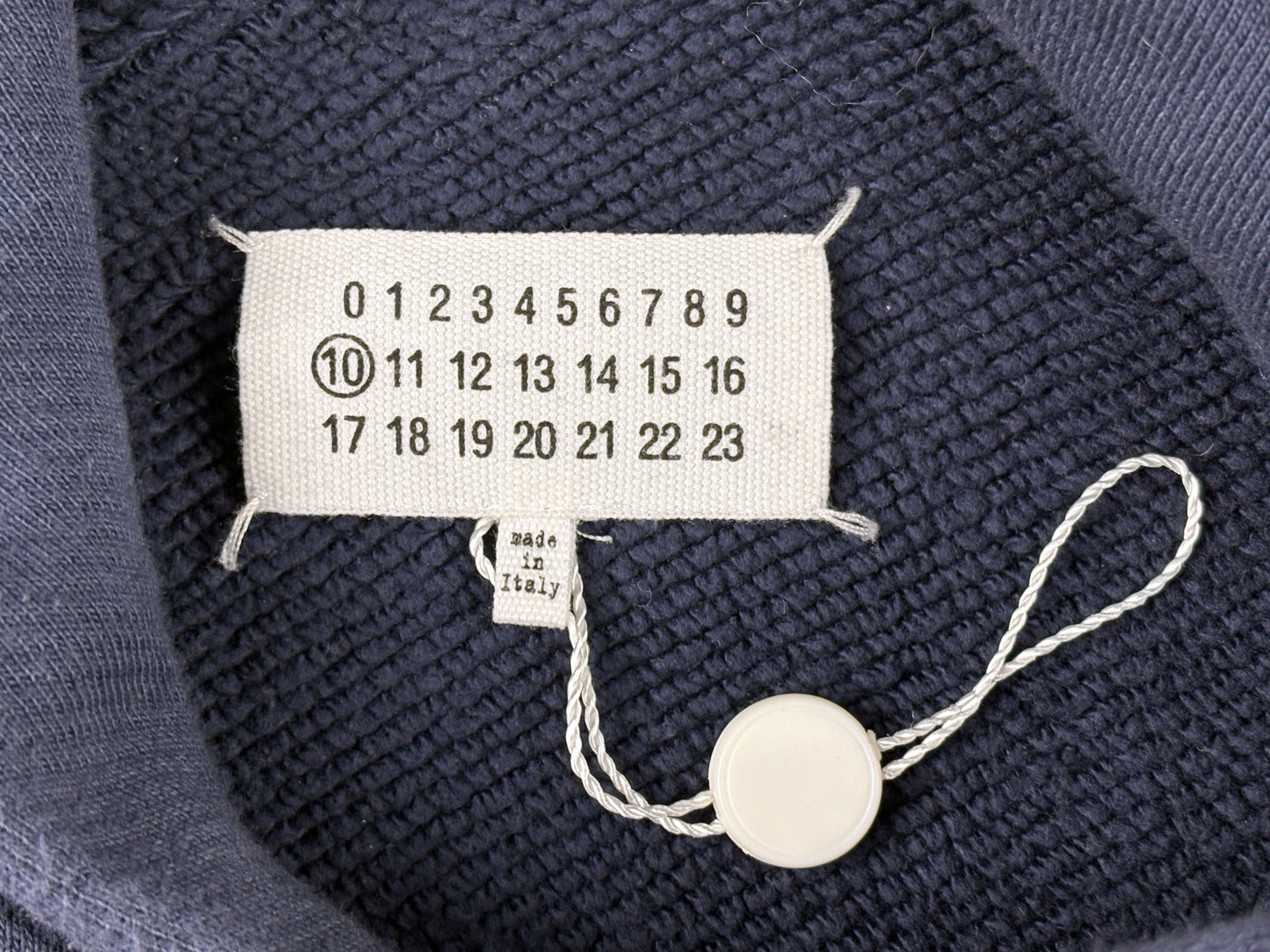 Maison Margiela Hoodie With Knit Hem