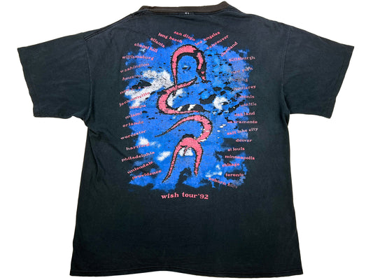 The Cure 'Wish' Tour 1992 Thrashed T-Shirt