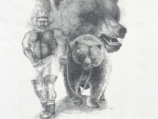 Gay Bear Illustration T-Shirt