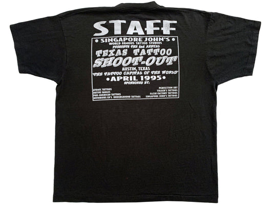 Skin Art Magazine x Texas Tattoo Shoot-Out 1995 Staff T-Shirt