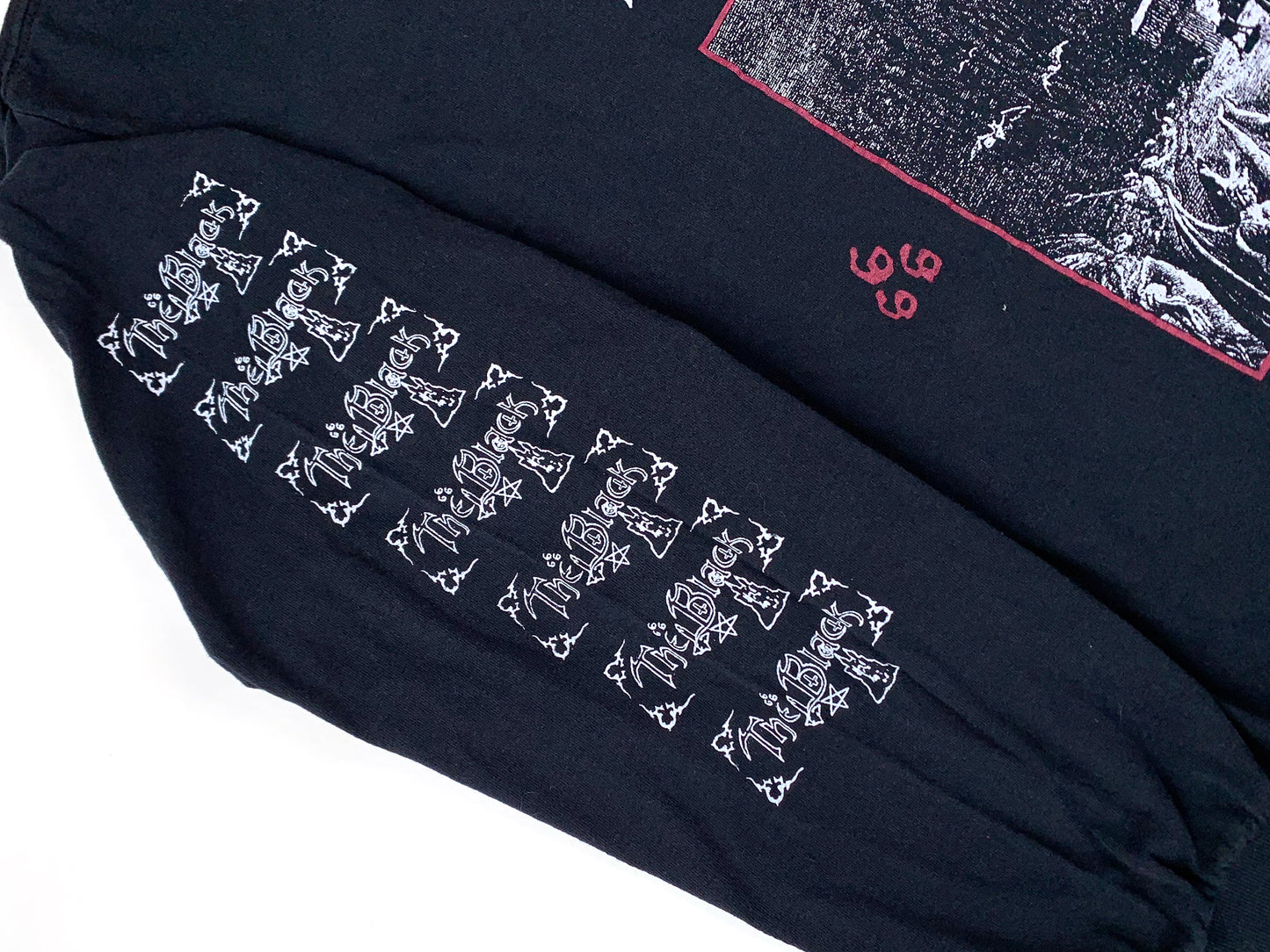 The Black 'Priest of Satan' L/S Shirt