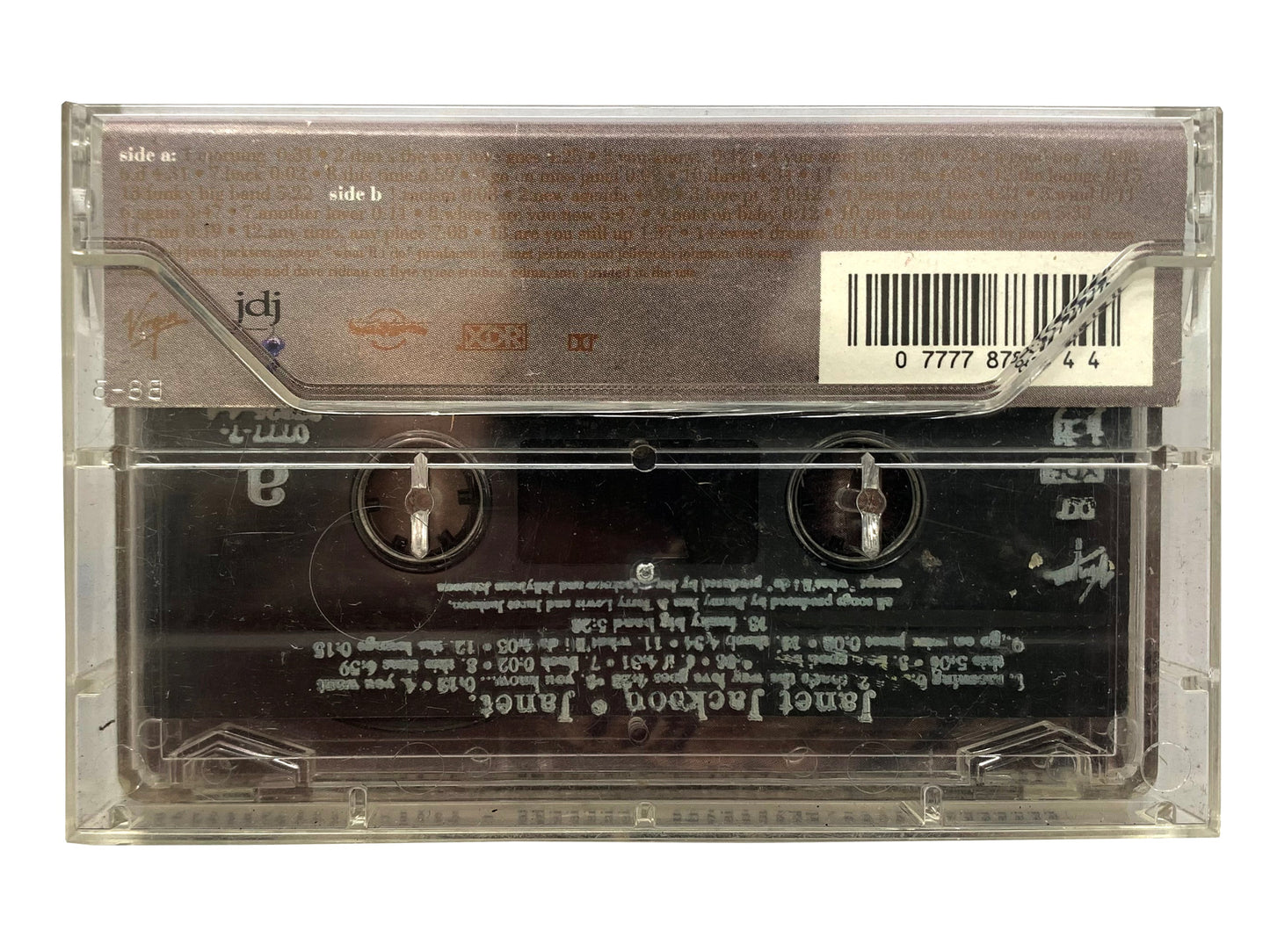 Janet Jackson 'Janet' Cassette Tape