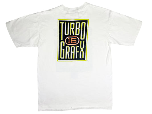 Turbo Grafx TV Sports Football T-Shirt