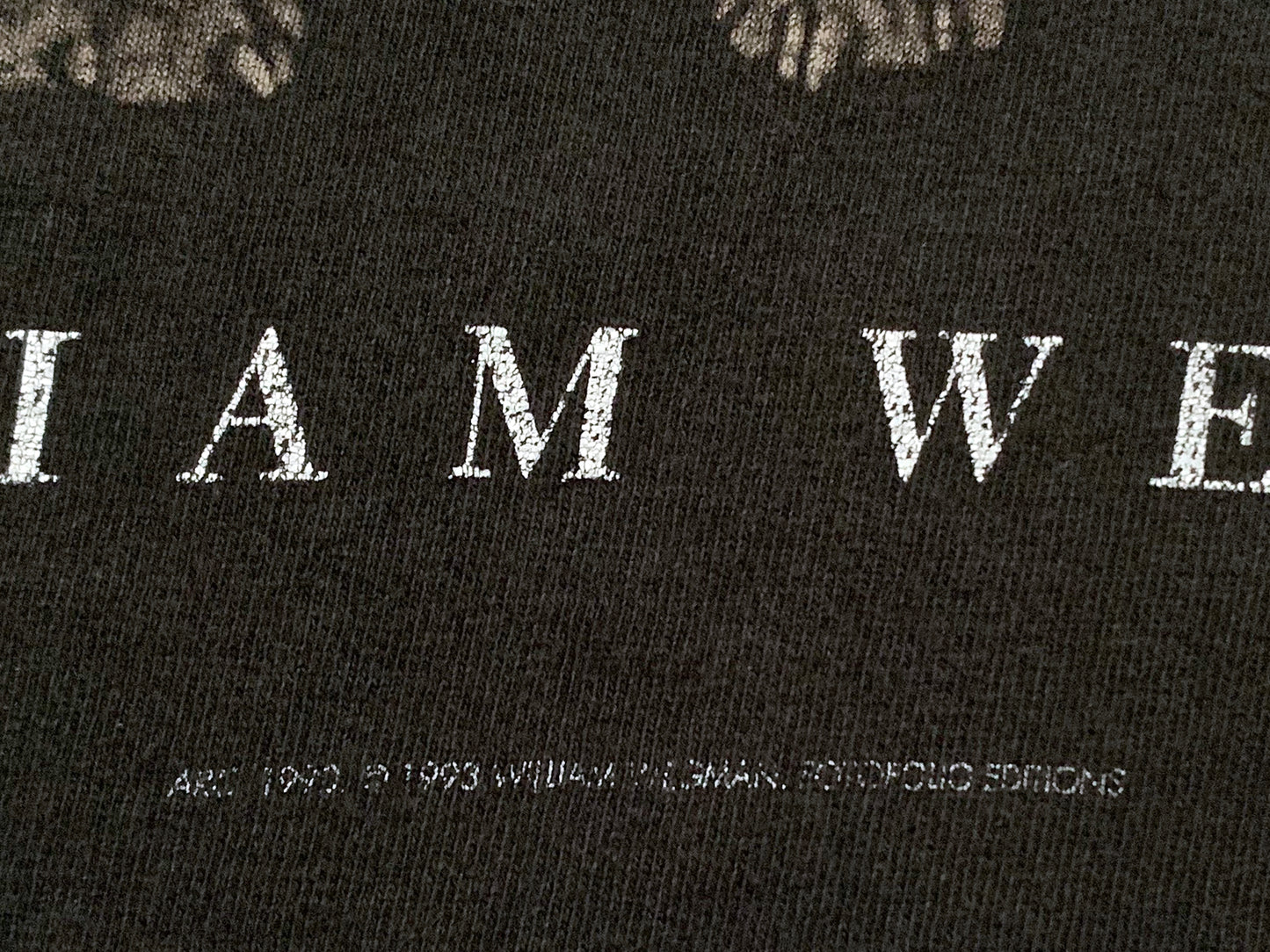 William Wegman Kissing Weimaraner T-Shirt