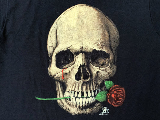 QFX Skull & Rose T-Shirt
