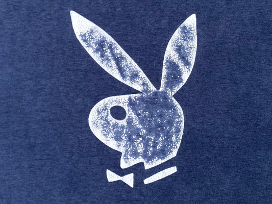 Playboy Bunny Head Blue T-Shirt