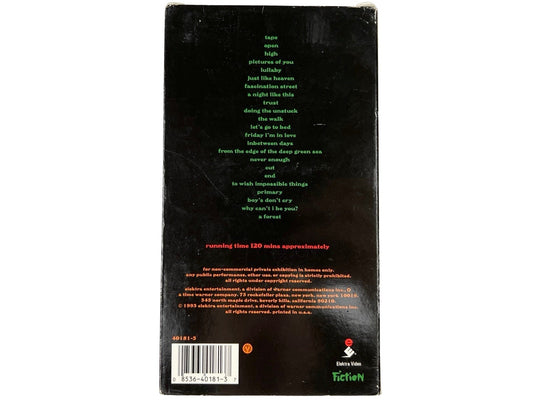 The Cure ‘Show’ VHS