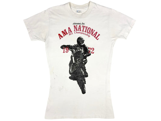 Vintage AMA Nationals 1972 T-Shirt American Motorcycle Association Liesuretech 70s Moto Bike Biker Race Racing 