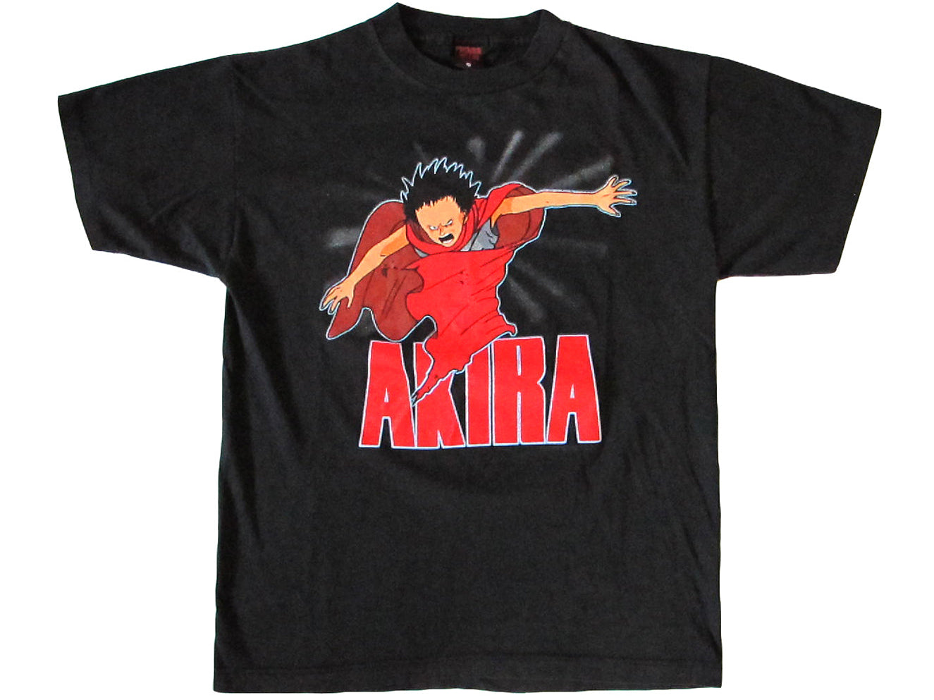 Vintage Akira Tetsuo Black T-Shirt Anime Movie Fashion Victim