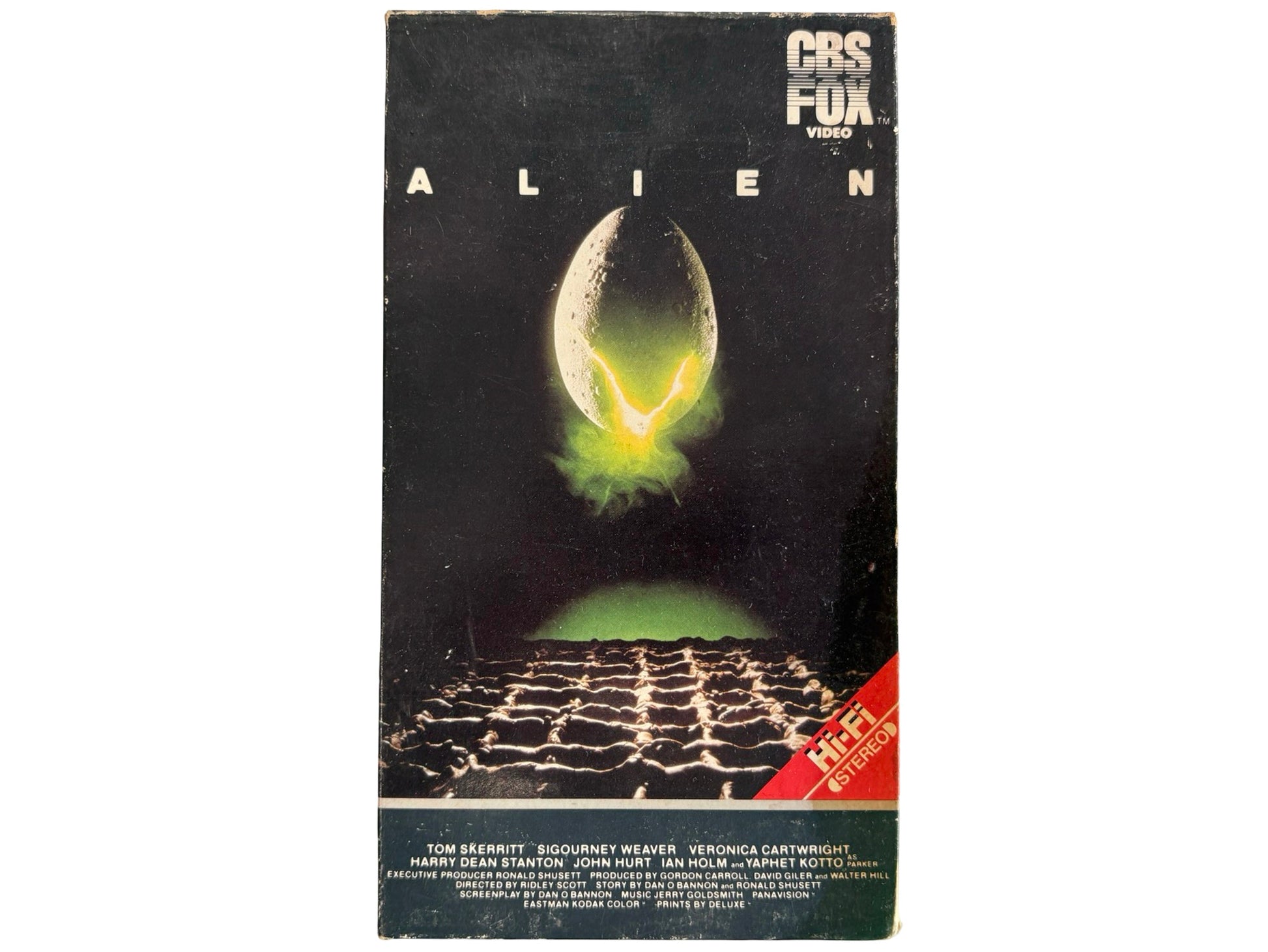 Vintage Alien VHS Horror Sci-Fi Science Fiction 80s