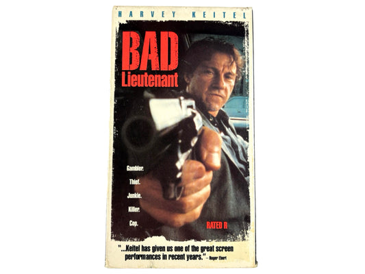 Vintage Bad Lieutenant VHS Harvey Keitel Abel Ferrera 90s