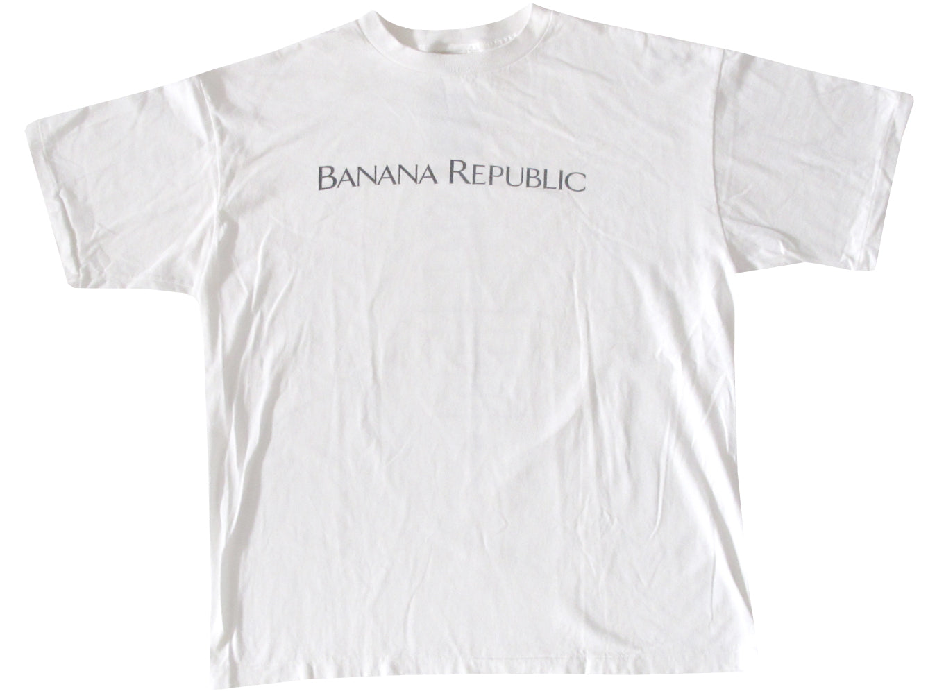 Vintage Banana Republic Bryant Park Summer Film Festival 1998 White T-Shirt NYC NY New York HBO 90s Movies