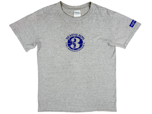 Vintage Beastie Boys NYC Brouhaha Division Grey T-Shirt Hip Hop New York City NY Rap Tee