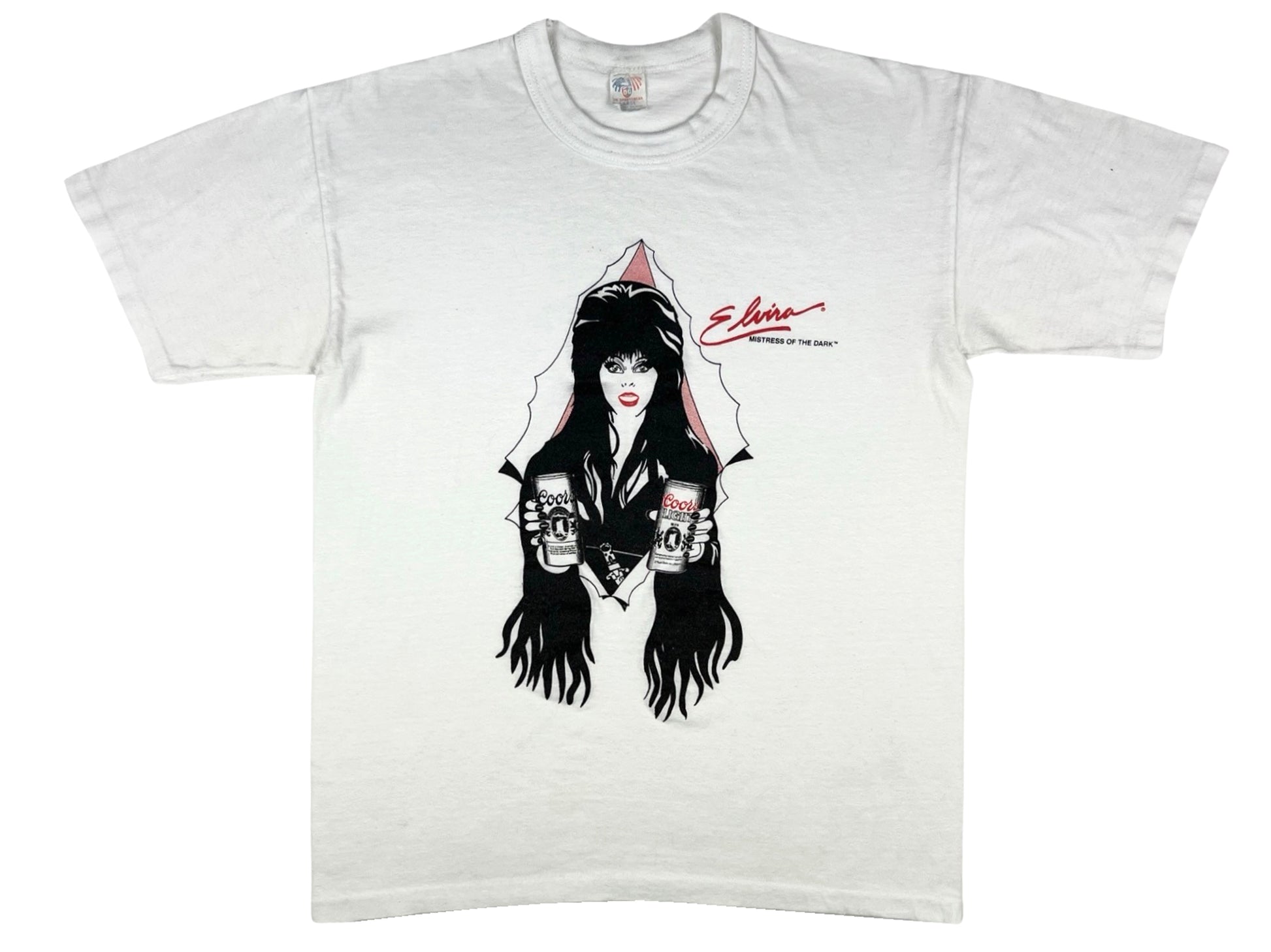 Vintage Elvira Mistress of the Dark Coors T-Shirt