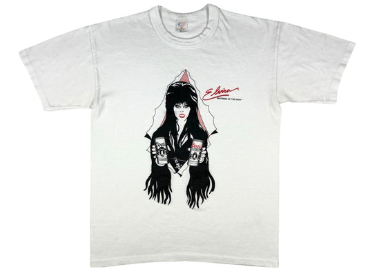 Vintage Elvira Mistress of the Dark Coors T-Shirt