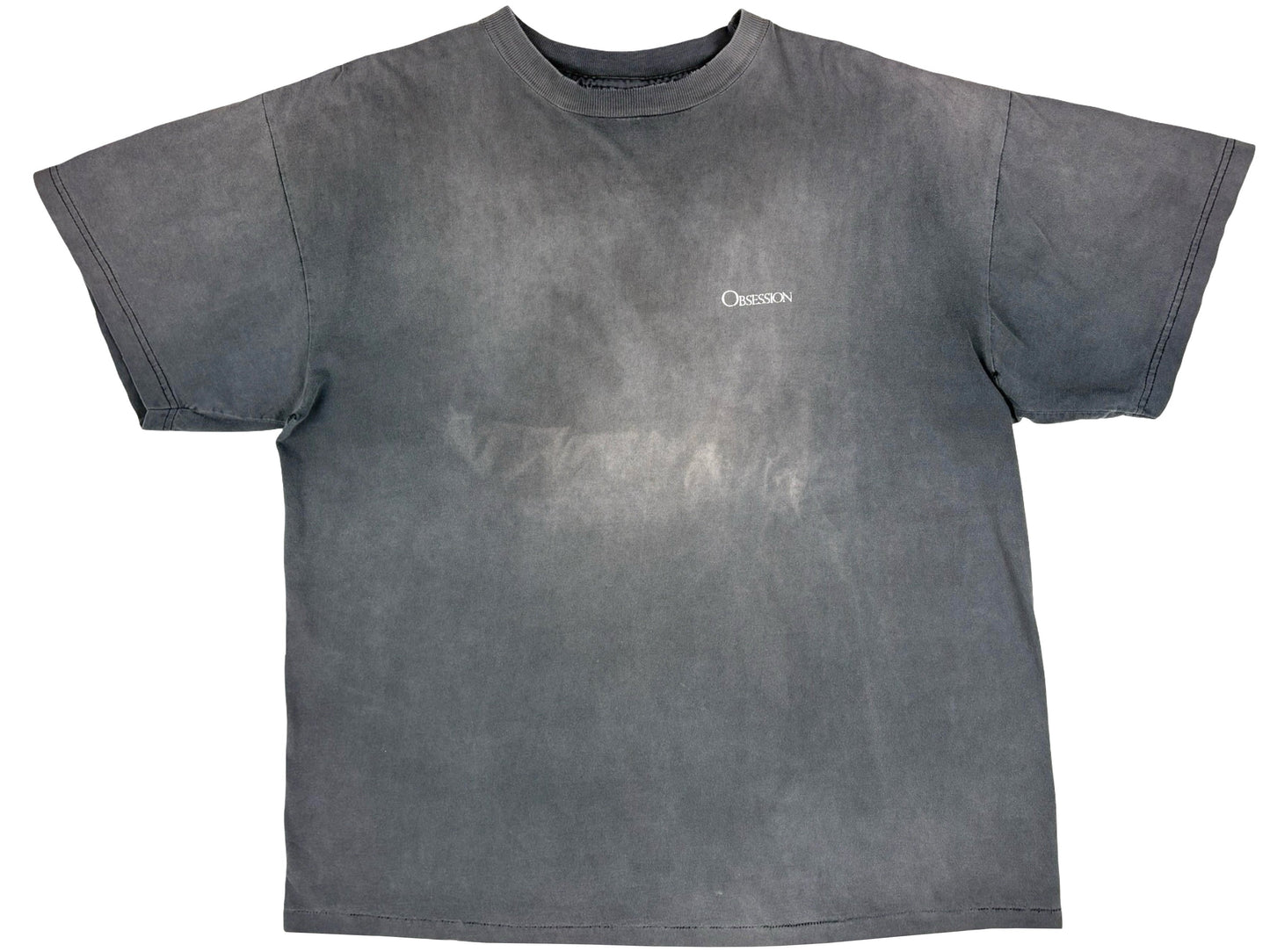 Vintage Calvin Klein Obsession Faded T-Shirt Designer Fragrance 90s y2k CK