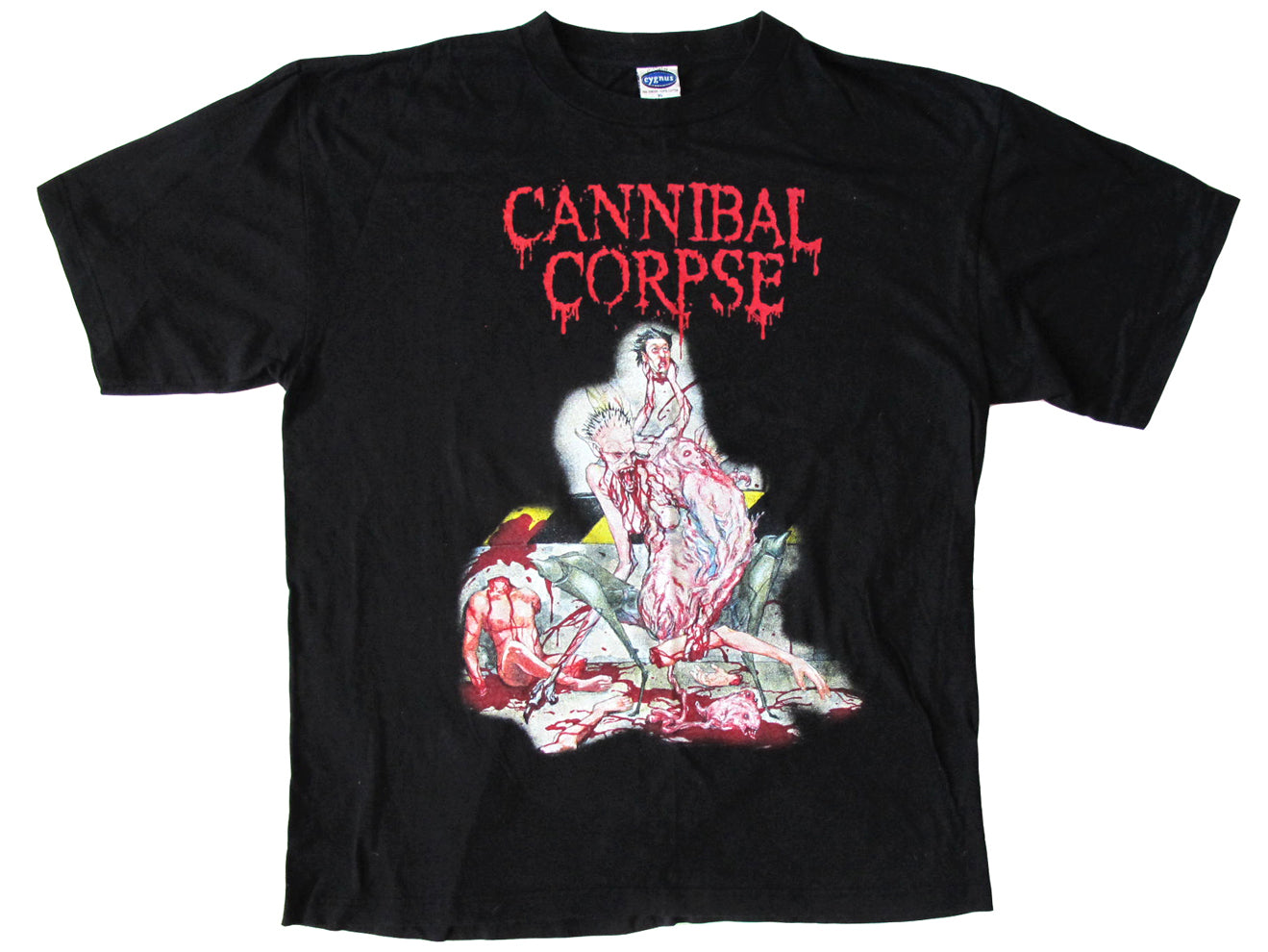 Vintage Cannibal Corpse 'Bloodthirst' Black T-Shirt Death Metal 