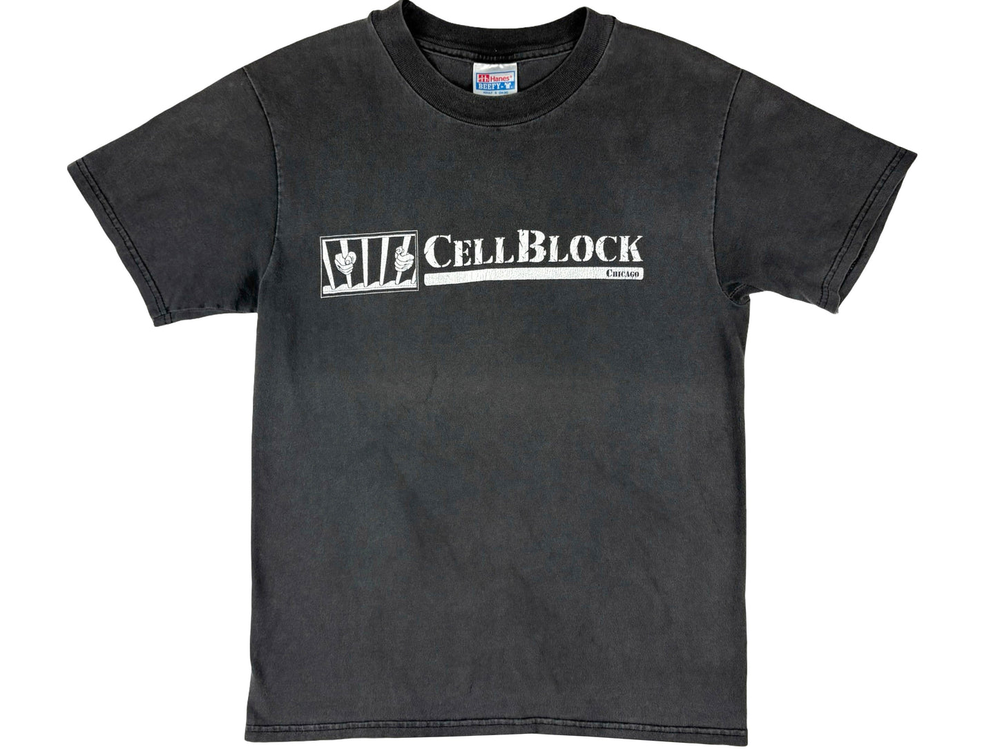 Vintage Cellblock Chicago Gay Bar Black T-Shirt