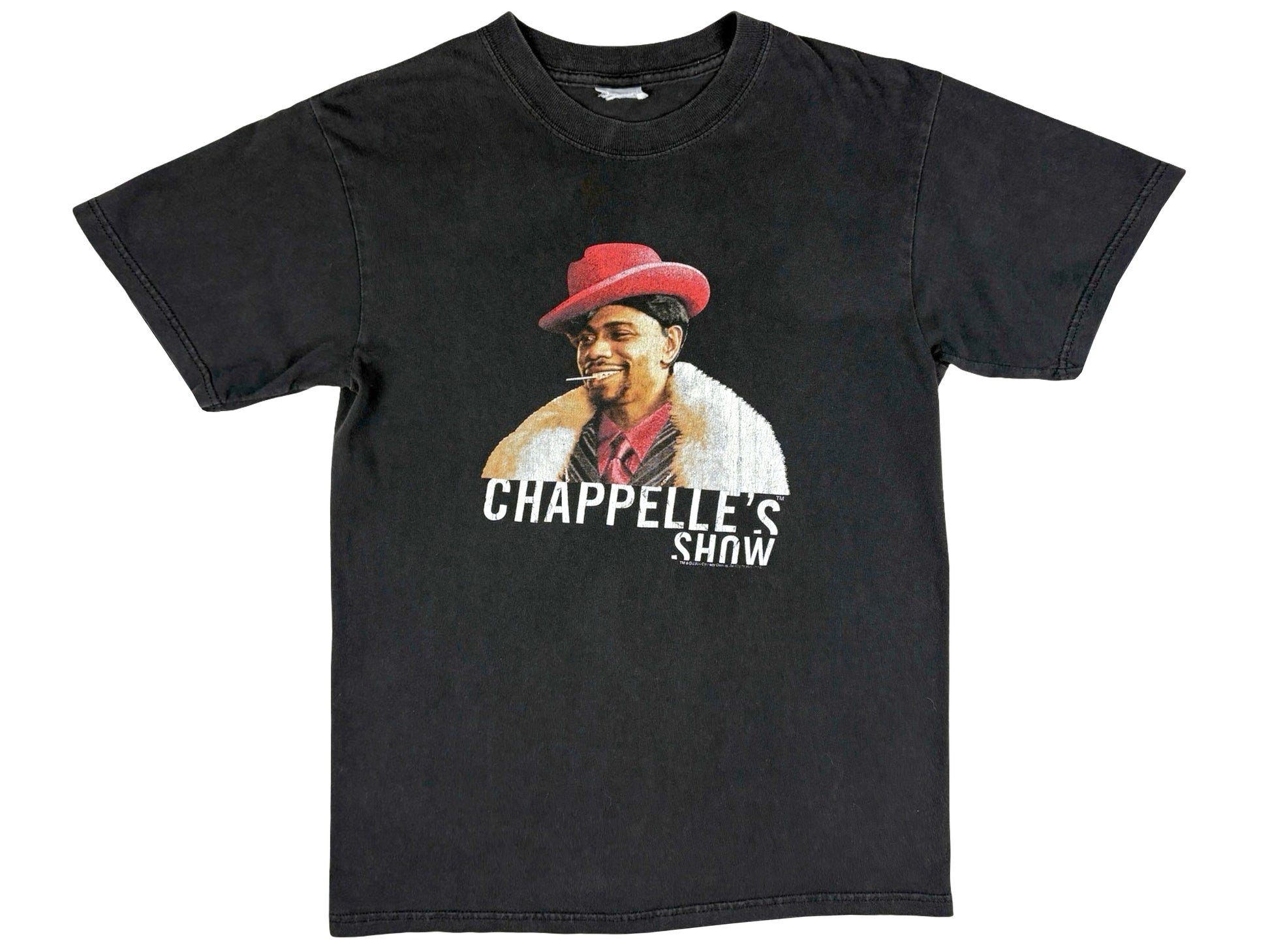 Vintage Chappelle's Show Silky Johnson T-Shirt TV Show Dave Neal Brennan Comedy Central y2k 