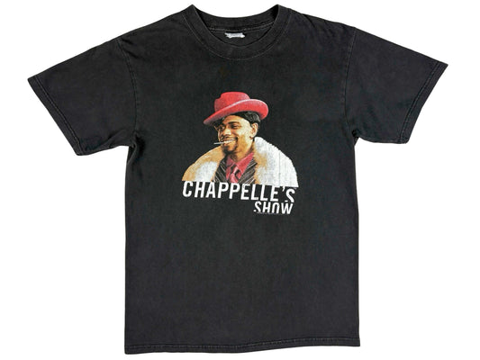 Vintage Chappelle's Show Silky Johnson T-Shirt TV Show Dave Neal Brennan Comedy Central y2k 