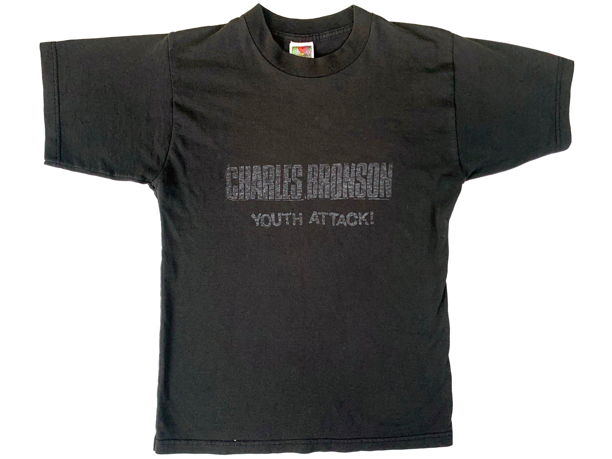 Vintage Charles Bronson Youth Attack T-Shirt Screamo Grindcore 90s