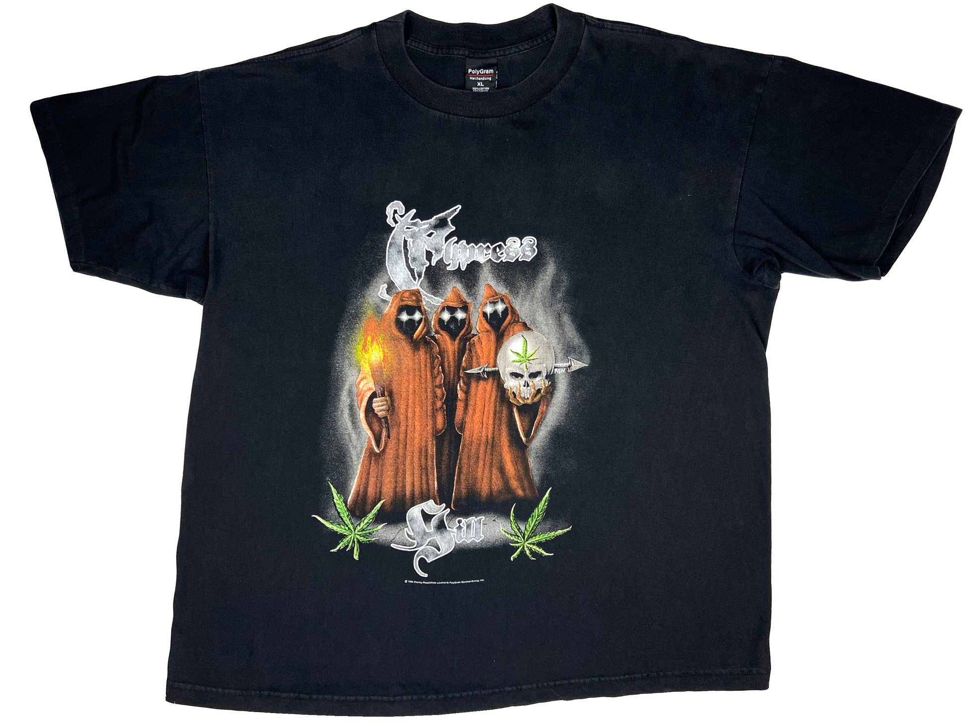 Vintage Cypress Hill Black T-Shirt Hip Hop Rap Tee 90s