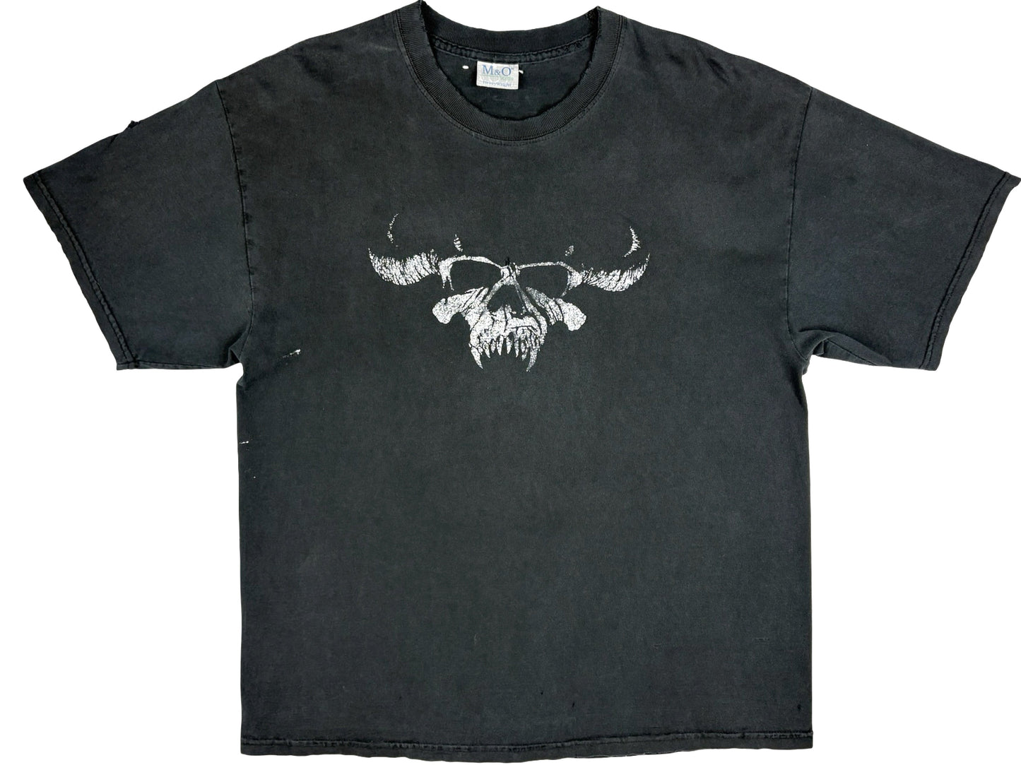 Vintage Danzig Faded Skull Black T-Shirt Misfits heavy Metal goth 90s y2k 